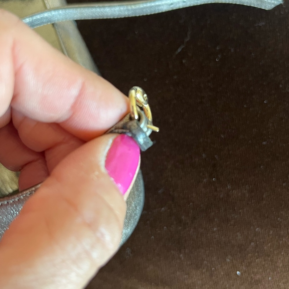 Vintage Gucci Metallic Ballet Flats - Picture 10 of 10
